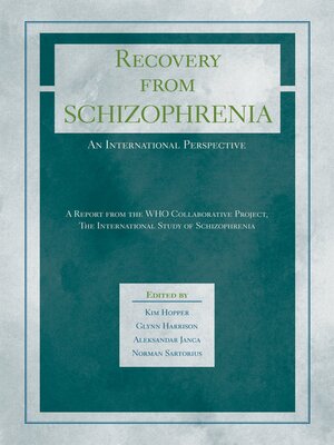 cover image of Recovery from Schizophrenia
